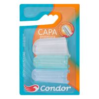Capa Protetora de Cerdas Condor Para Escova Dental 3 Unidades - Cod. 7891055804001