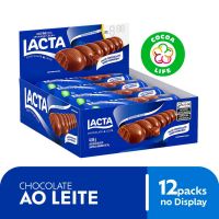 Barra de Chocolate Ao Leite Lacta 34g | Display 12 unidades - Cod. 7622210573377