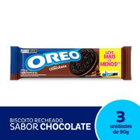 Biscoito Recheado Oreo Chocolate Embalagem Econômica Multipack 270g - Cod. 7622210565938