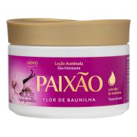 Loção Hidratante Paixão Acetinada Flor de Baunilha 300g com ação desodorante - Cod. 7896235354116