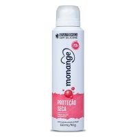 Desodorante Aerossol Antitranspirante Monange Feminino Proteção Seca 150mL - Cod. 7896235353911