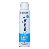 Desodorante Sem Perfume Aerossol Antitranspirante Monange Feminino Sensível 150mL - Cod. 7891350034615