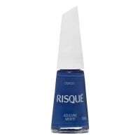 Esmalte Risqué Azul Cremoso Azulivre Mente 8mL - Cod. 7891350034042
