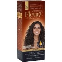 Tinta de Cabelo Fleury Castanho Claro 5.0 - Cod. 7896013501039