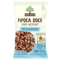 Pipoca Pronta Mãe Terra Doce Brigadeiro Zero Açúcar 40gr - Cod. 7891150089112C3