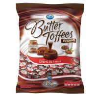 Bolsa de Bala Butter Toffes Creme de Avelã 600g (92 un/cada) - Cod. 7891118014378