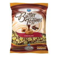 Bolsa de Bala Butter Toffes Chocolate 600g (92 un/cada) - Cod. 7891118014323
