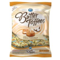 Bolsa de Bala Butter Toffes Coco 600g (92 un/cada) - Cod. 7891118014453