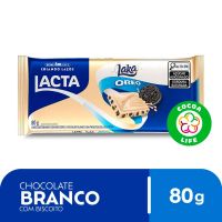 Chocolate Branco Lacta Laka Oreo 80g - Cod. 7622210674357