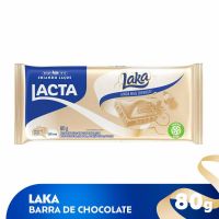 Chocolate Branco Lacta Laka 80gr - Cod. 7622210674319