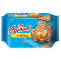 Biscoito Aymoré Cream Cracker Manteiga 375g Multipack - Cod. 7896058253863
