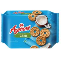 Biscoito Aymoré Amanteigado Coco 330g Multipack - Cod. 7896058254419