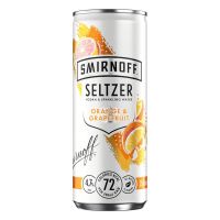 Bebida Mista Smirnoff Seltzer Orange e Grapefruit Lata 250mL - Cod. 5410316964494