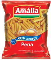 Macarrão Pena C/ Ovos Santa Amália - 500gr - Cod. C65022
