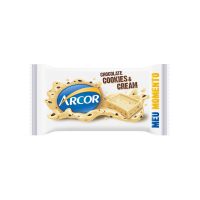 Chocolate Arcor Branco com Cookies 20,5gr 18 unidade - Cod. 7898142865570