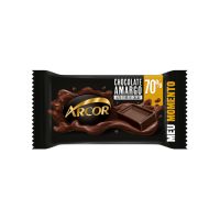 Chocolate Arcor Amargo 70% Cacau 20gr 18 unidade - Cod. 7898142865495