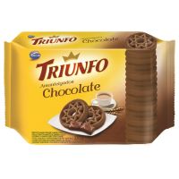 Biscoito Triunfo Amanteigado Chocolate 330g Multipack - Cod. 7896058254464