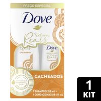 Kit Shampoo e Condicionador Dove Texturas Reais Cacheados - Cod. 7891150090088