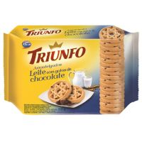 Biscoito Triunfo Amanteigado Leite Goatas Choco 330g Multipack - Cod. 7896058254488