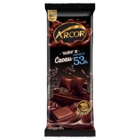 display de Tablete de Chocolate Arcor Amargo 53% 50g (12 un/cada) - Cod. 7898142862531