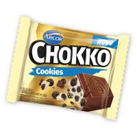 Display de Tablete de Chocolate Chokko com Cookies 60g (12 un/cada) - Cod. 7898142861633
