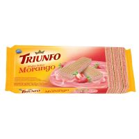 Biscoito Triunfo Wafer Morango 115g - Cod. 7896058256437