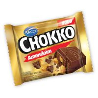 Display de Tablete de Chocolate Chokko com Amendoim 60g (12 un/cada) - Cod. 7898142861619