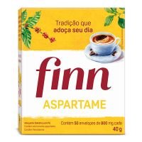 Adoçante em Pó Finn Aspartame Sachê 800mg - Cod. 7898928577628