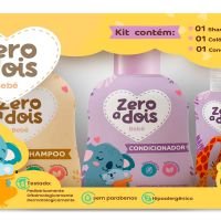 Kit 0A2 Shampoo, Condicionador e Colônia - Cod. 7896183314767