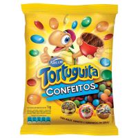 Bolsa de Chocolate Confeitado Tortuguita Confeito 1Kg - Cod. 7898142863149