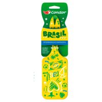 Escova para Cabelo Brasil Condor Edição Especial Brasil - Cod. 7891055673669
