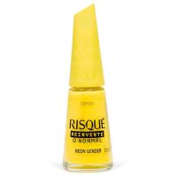 Esmalte Amarelo Cremoso Risqué Neon Gender 8mL - Cod. 7891350040104