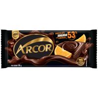Display de Tablete de Chocolate Arcor Amargo 53 com Laranja 100g (14 un/cada) - Cod. 7898142863187