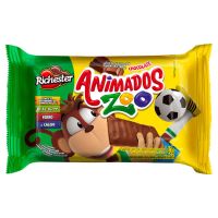 Biscoito Richester Animados Zoo Cobertura de Chocolate 40gr - Cod. 7891152341751C20