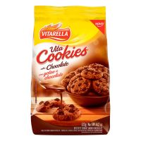 Cookie Vitarella Vita Chocolate com Gotas de Chocolate 120gr - Cod. 7896213003241