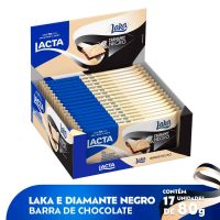 Chocolate Lacta Diamante Negro Laka 80g | Display 17 unidades - Cod. 7622210674272