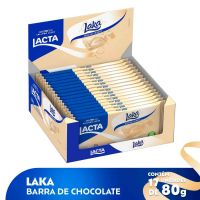 Chocolate Branco Lacta Laka 80g | Display  17 unidades - Cod. 7622210674326