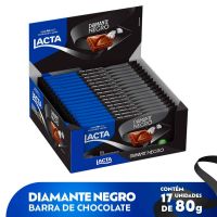 Chocolate Lacta Diamante Negro 80g | Display 17 unidades - Cod. 7622210674074