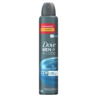 Desodorante Aerossol Antitranspirante Dove Men+Care Total Dove Tamanho Econômico 200mL - Cod. 7891150068797