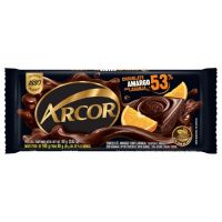Display de Tablete de Chocolate Arcor Amargo 53% com Laranja 80g (12 un/cada) - Cod. 7898142863828