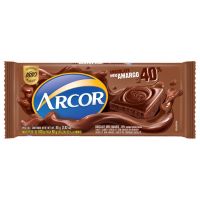 Display de Tablete de Chocolate Arcor Meio Amargo 80g (12 un/cada) - Cod. 7898142863880