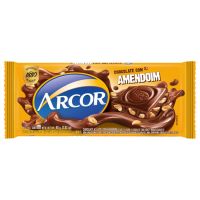 Display de Tablete de Chocolate Arcor Amendoim 80g (12 un/cada) - Cod. 7898142863842