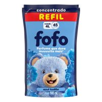 Amaciante de Roupa Concentrado Fofo Azul Tudão 900mL - Cod. 7891150092709