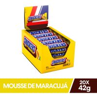 Display Chocolate Snickers Mousse de Maracujá 42gr - Cod. 7896423456431