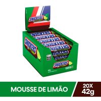 Display Chocolate Snickers Mousse de Limão 42gr - Cod. 7896423449013