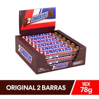 Display Chocolate Snickers Original Duo 78gr - Cod. 7896423420319