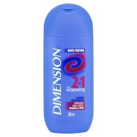 Shampoo Anticaspa Dimension 2 em 1 Cabelos Secos 200ml - Cod. 7891037169159