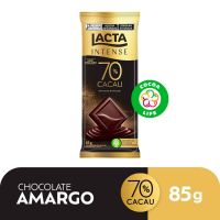 Barra de Chocolate 70% Cacau Lacta Intense 85g - Cod. 7622210529985