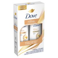 Kit Oferta Shampoo 350ml + Condicionador 175ml Dove Nutrição + Fusão de Óleos Preço Especial - Cod. C74503