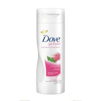 Loção Hidratante Dove Go Fresh Perfume de romã e verbena 200ml - Cod. 7891150046740